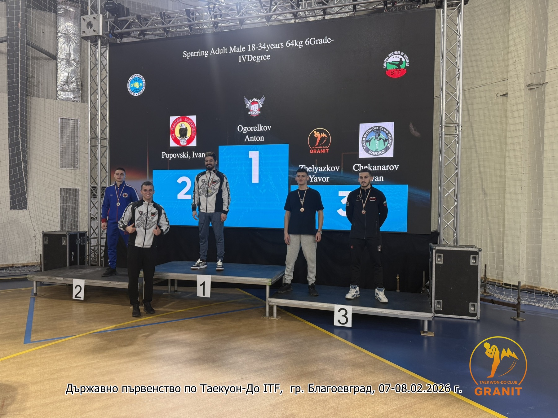 Явор Желязков – Бронзов медал